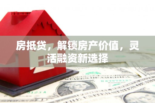 禄丰房抵贷，解锁房产价值，灵活融资新选择