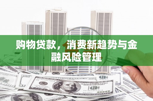 禄丰购物贷款，消费新趋势与金融风险管理