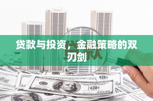 禄丰贷款与投资，金融策略的双刃剑