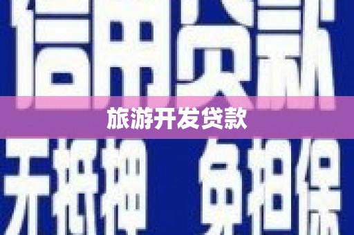 禄丰旅游开发贷款