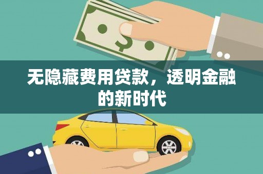 禄丰无隐藏费用贷款，透明金融的新时代
