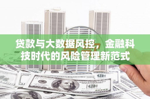 禄丰贷款与大数据风控，金融科技时代的风险管理新范式
