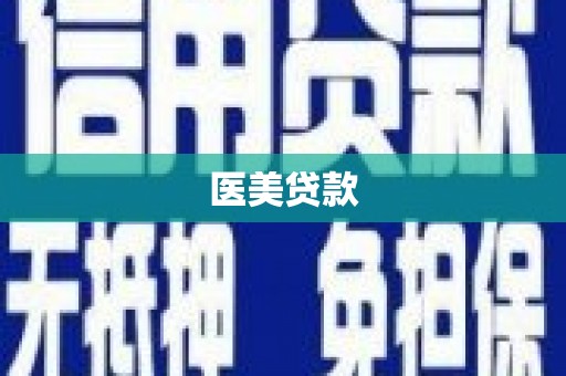 禄丰医美贷款
