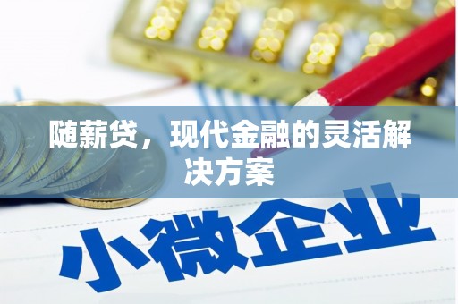 禄丰随薪贷，现代金融的灵活解决方案