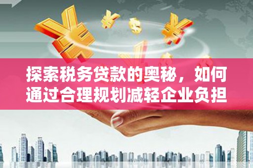 禄丰探索税务贷款的奥秘，如何通过合理规划减轻企业负担
