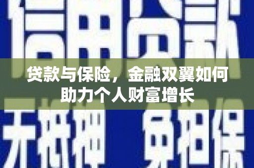 禄丰贷款与保险，金融双翼如何助力个人财富增长