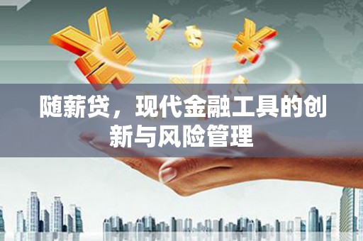 禄丰随薪贷，现代金融工具的创新与风险管理
