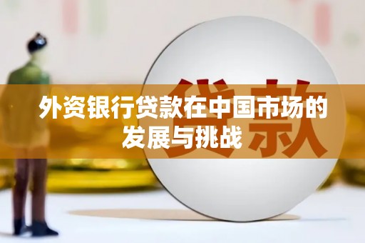 禄丰外资银行贷款在中国市场的发展与挑战