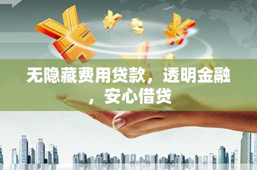 禄丰无隐藏费用贷款，透明金融，安心借贷