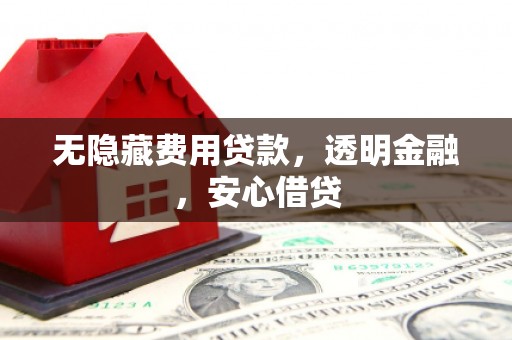 禄丰无隐藏费用贷款，透明金融，安心借贷