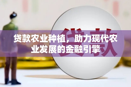 禄丰贷款农业种植，助力现代农业发展的金融引擎