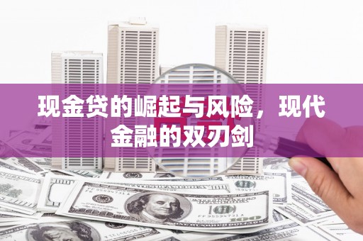 禄丰现金贷的崛起与风险，现代金融的双刃剑