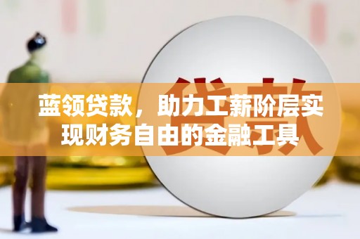 禄丰蓝领贷款，助力工薪阶层实现财务自由的金融工具