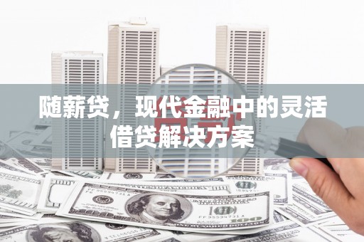 禄丰随薪贷，现代金融中的灵活借贷解决方案