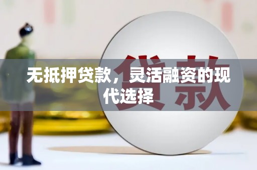 禄丰无抵押贷款，灵活融资的现代选择