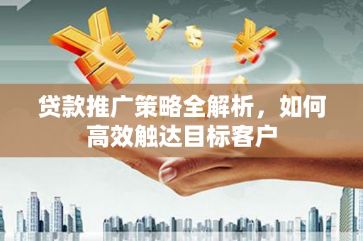 禄丰贷款推广策略全解析，如何高效触达目标客户