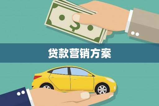 禄丰贷款营销方案