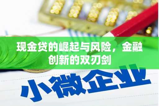 禄丰现金贷的崛起与风险，金融创新的双刃剑