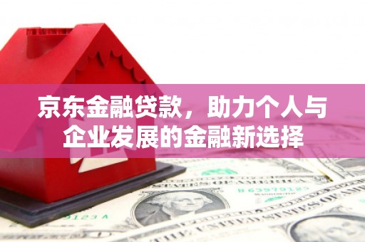 禄丰京东金融贷款，助力个人与企业发展的金融新选择