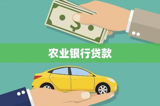 禄丰农业银行贷款