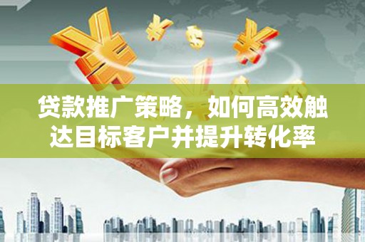禄丰贷款推广策略，如何高效触达目标客户并提升转化率