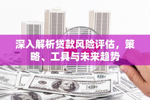 禄丰深入解析贷款风险评估，策略、工具与未来趋势