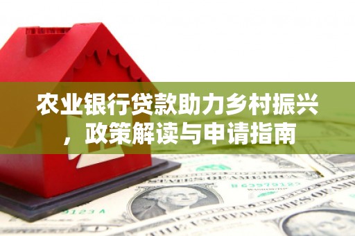 禄丰农业银行贷款助力乡村振兴，政策解读与申请指南