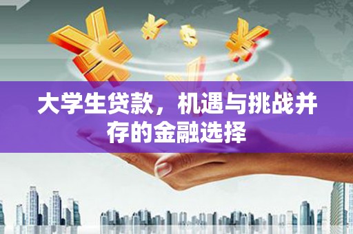 禄丰大学生贷款，机遇与挑战并存的金融选择
