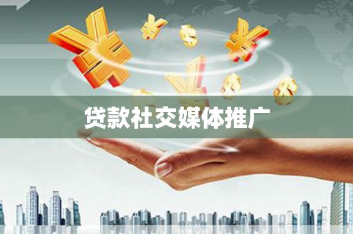 禄丰贷款社交媒体推广