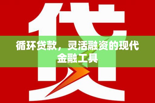 禄丰循环贷款，灵活融资的现代金融工具