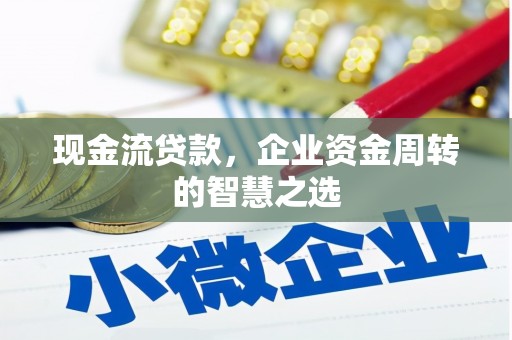 禄丰现金流贷款，企业资金周转的智慧之选