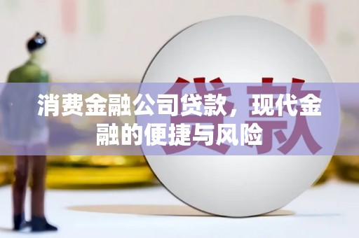 禄丰消费金融公司贷款，现代金融的便捷与风险