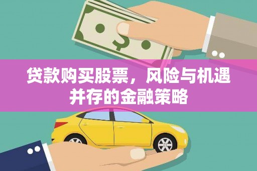 禄丰贷款购买股票，风险与机遇并存的金融策略