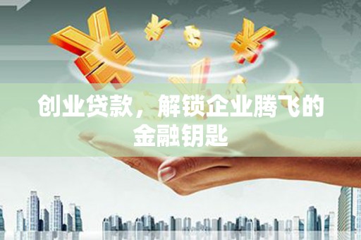 禄丰创业贷款，解锁企业腾飞的金融钥匙
