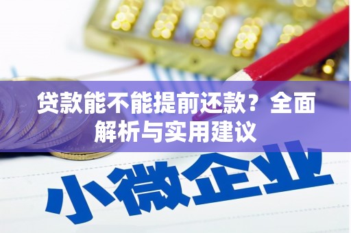 禄丰贷款能不能提前还款？全面解析与实用建议