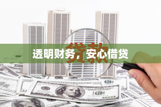 禄丰透明财务，安心借贷