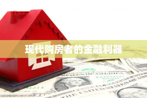禄丰现代购房者的金融利器