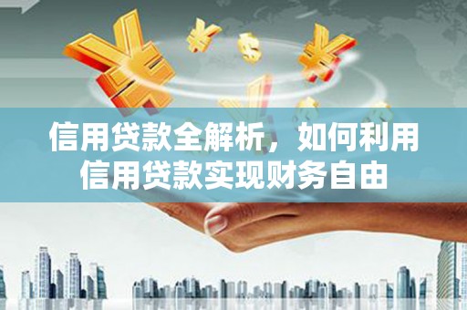 禄丰信用贷款全解析，如何利用信用贷款实现财务自由
