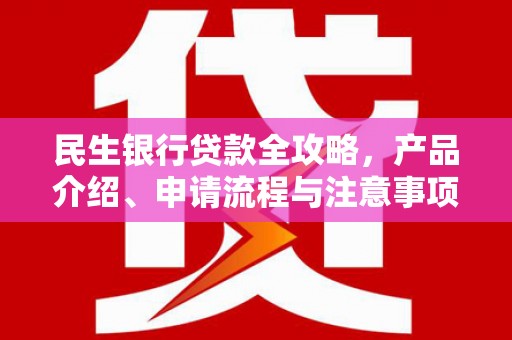 禄丰民生银行贷款全攻略，产品介绍、申请流程与注意事项